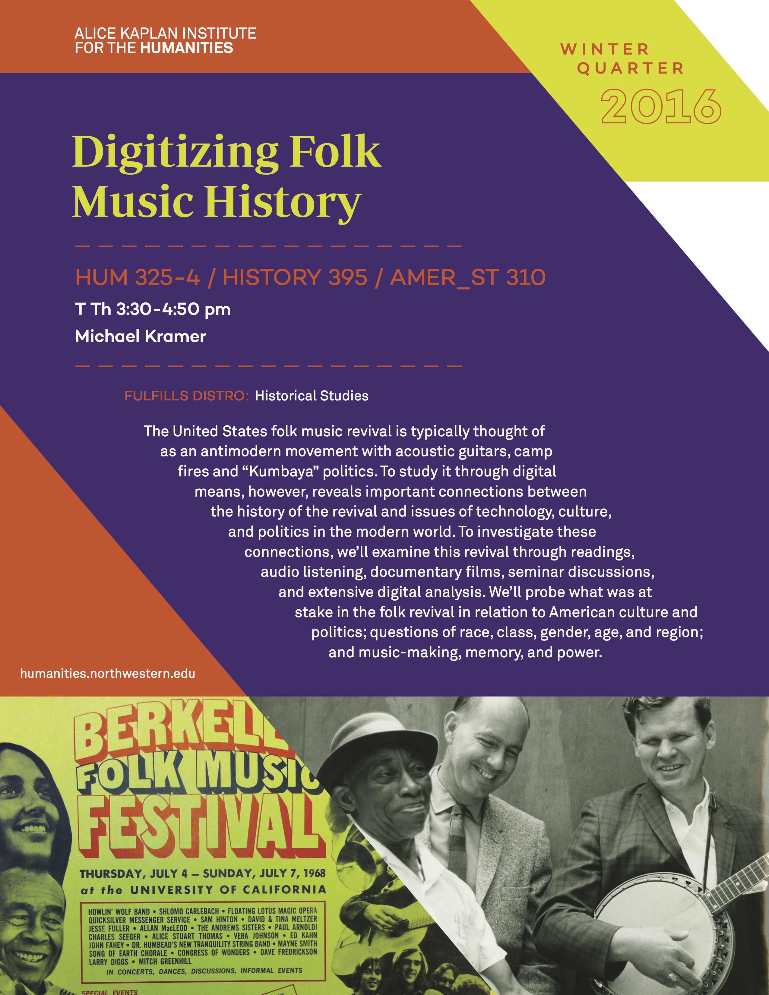 Digitizing Folk Music History_WQ16 course flyer 11_9_15